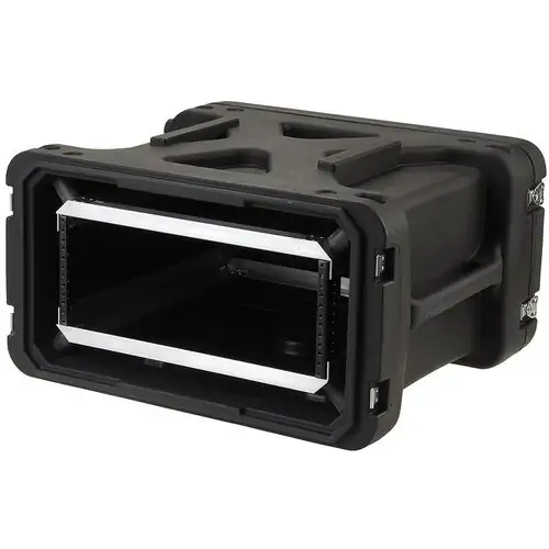 SKB 1SKB-R904U20 SKB 4U Roto Shockmount Rack Case 20 (51cm) Deep Rail to Rail