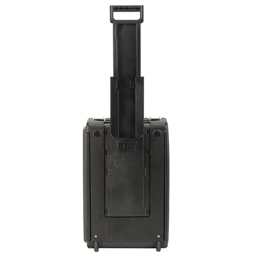 SKB 1SKB-ISF2U Injection Moulded 2U Studio Flyer Rack Case with Wheels