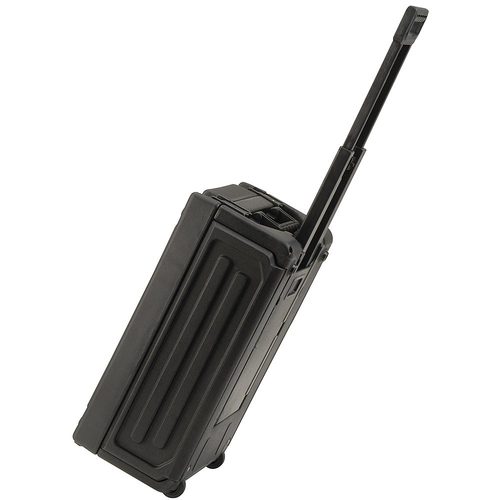 SKB 1SKB-ISF2U Injection Moulded 2U Studio Flyer Rack Case with Wheels