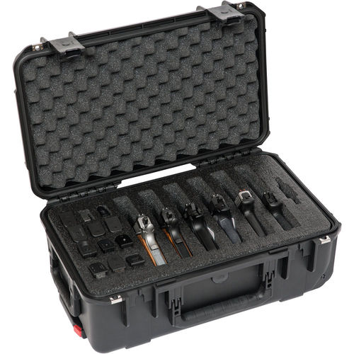 SKB 3I-2011-7B-M Six Handgun Case with Wheels