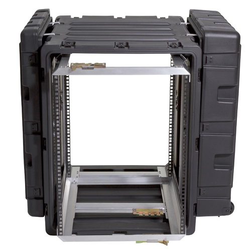 SKB 3RR-14U24-25M SKB 14U Removable ShockRack Drab Olive Green