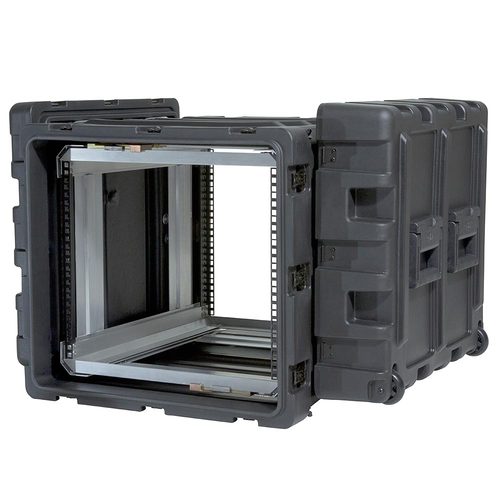 SKB 3RR-9U24-25B 9U Portable Military Spec Shock Rack 24 (61cm) Deep Rail To Rail