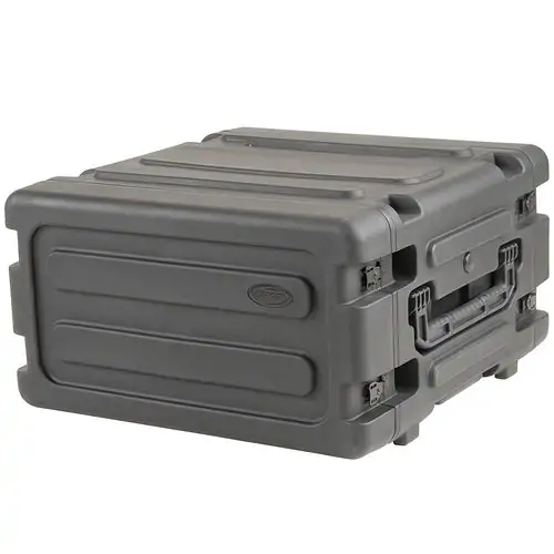 SKB 3SKB-R04U20W - 20 Inch Deep Roto Shockmount Rolling Rack Case - 4U