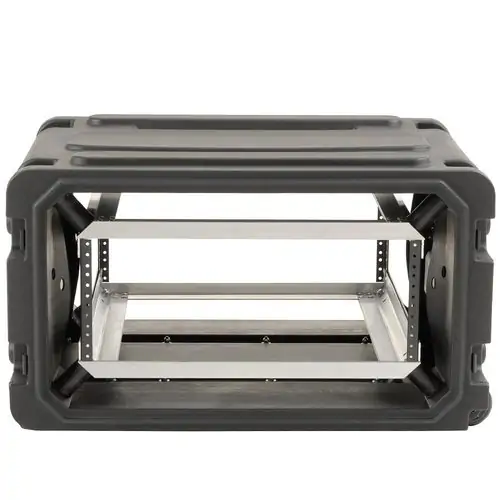 SKB 3SKB-R04U20W - 20 Inch Deep Roto Shockmount Rolling Rack Case - 4U