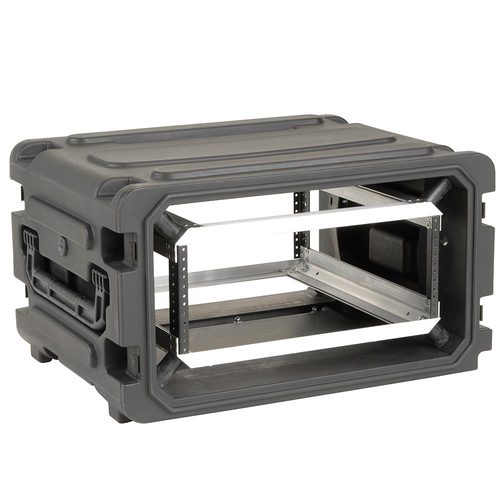 SKB 3SKB-R04U20W - 20 Inch Deep Roto Shockmount Rolling Rack Case - 4U
