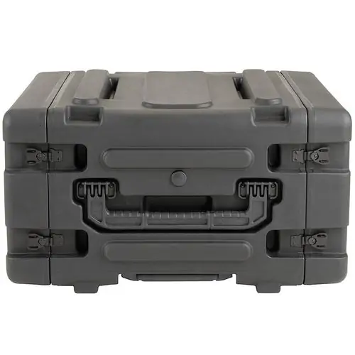 SKB 3SKB-R04U20W - 20 Inch Deep Roto Shockmount Rolling Rack Case - 4U