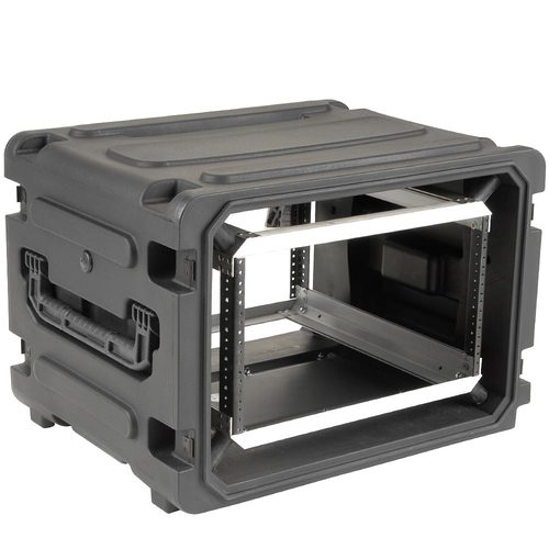 SKB 3SKB-R06U20W - 20 Inch Deep Roto Shockmount Rolling Rack Case - 6U