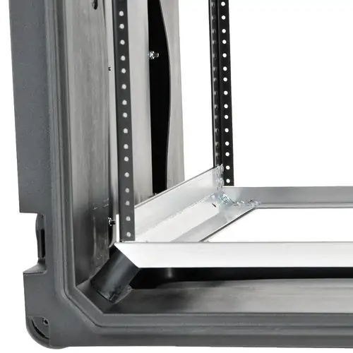 SKB 3SKB-R10U20W 20 Inch Deep Roto Shockmount Rolling Rack Case 10U