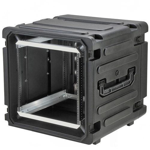 SKB 3SKB-R12U20W - 20 Inch Deep Roto Shockmount Rolling Rack Case - 12U