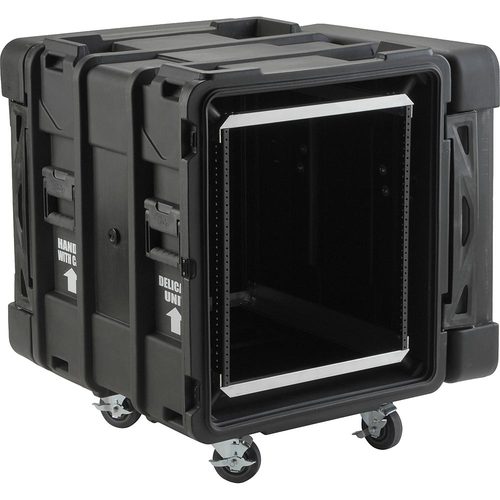 SKB 3SKB-R912U24 Waterproof 12U Roto Shock Rack 24 (61cm) Deep Rail To Rail