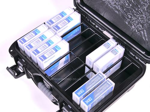TeraTurtle LTO 20 Waterproof Case 07-519006 Holds up to 20 Tapes