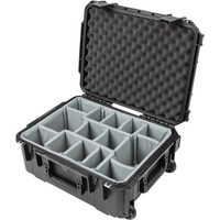 SKB 3I-1914-8DT Waterproof Case With Think Tank Dividers and with Wheels