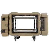 SKB 3SKB-R906U24T 6U Tan Roto Shock Rack 24 (61cm) Deep Rail To Rail