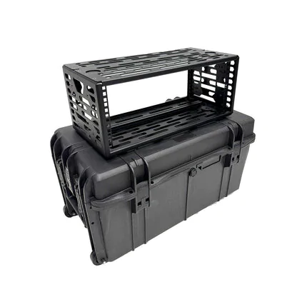 Max Case MAX630 A-RACK2U-MAX630 19” Shock Mount Rack Case 2U