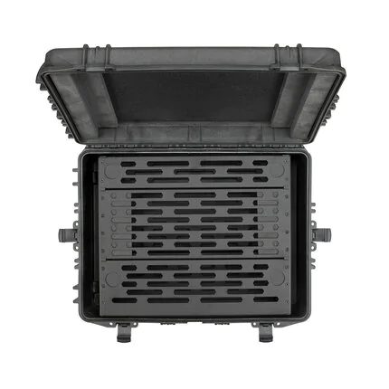 A-RACK3U-MAX620H250TR 19” shock mount rack case 3U