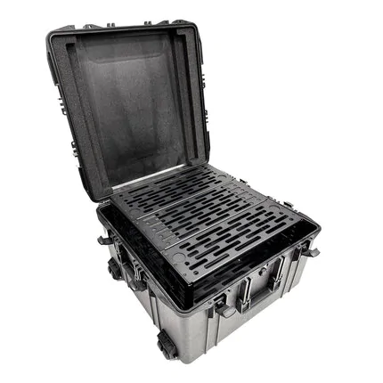 A-RACK6U-MAX620H340 19” Shock Mount Rack Case 6U