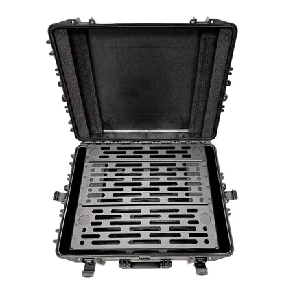 A-RACK6U-MAX620H340 19” Shock Mount Rack Case 6U