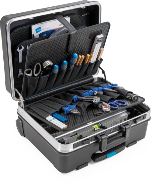 B&W 120.04/P Tool Case Go with Wheels (Pockets)