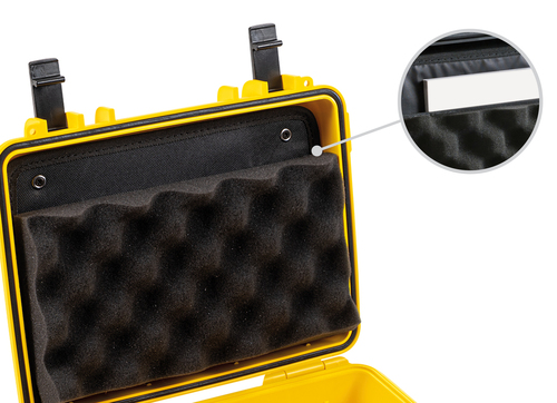 B&W Lid Pocket for B&W Type 1000 & 2000 Cases