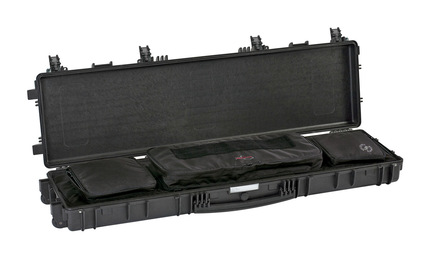 Explorer 13513 Gun Case with Wheels: Open