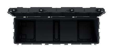 Explorer 14243 Waterproof Case with Wheels - Black - Empty - Inside view