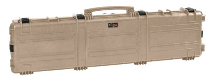 Explorer 15416 Waterproof Case With Wheels - Tan Front