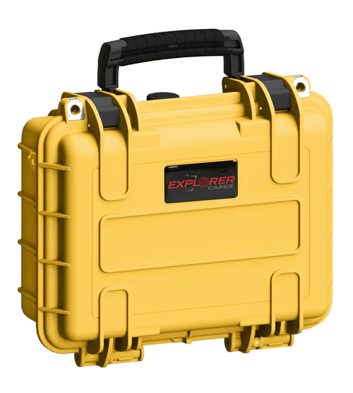 Explorer 2712HL Waterproof Case - Yellow Front 