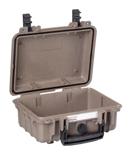 Explorer 2712HL Waterproof Case - Desert Sand Empty