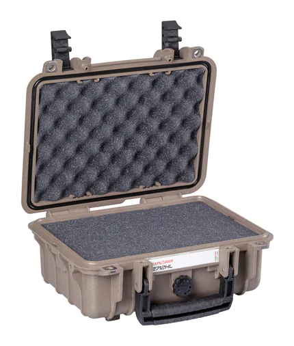 Explorer 2712HL Waterproof Case - Desert Sand with Foam
