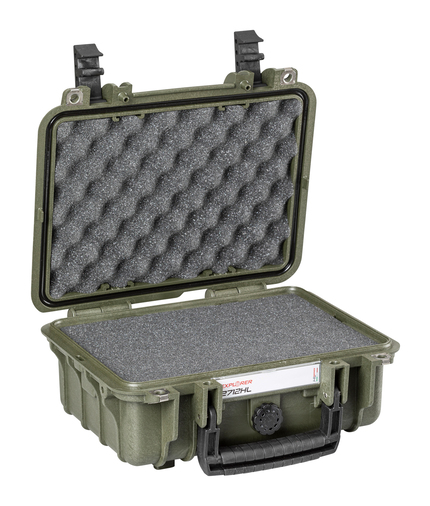 Explorer 2712HL Waterproof Case - Olive Green with Foam