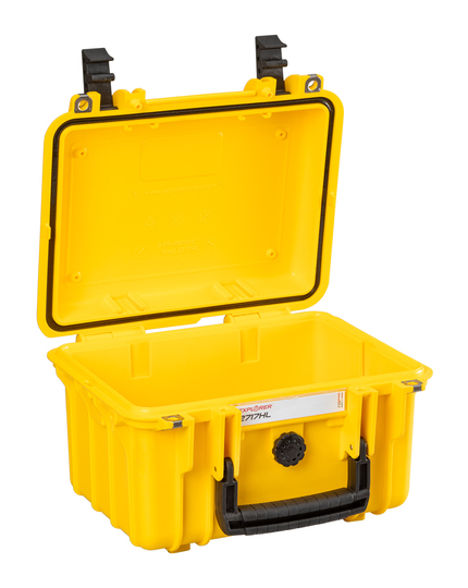 Explorer 2717HL Waterproof Case - Yellow Empty