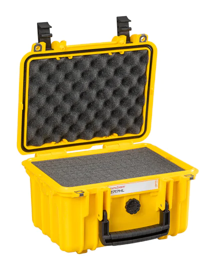 Explorer 2717HL Waterproof Case - Yellow with Foam
