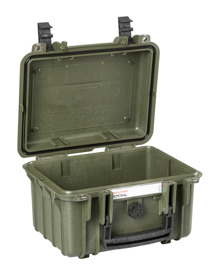 Explorer 2717HL Waterproof Case - Olive Green Empty