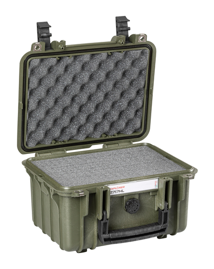 Explorer 2717HL Waterproof Case - Olive Green with Foam