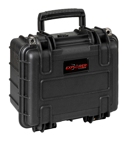 Explorer 2717HL Waterproof Case - Black Front
