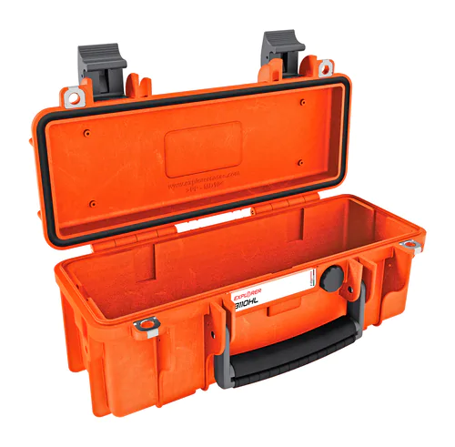 Explorer 3110Hl Waterproof Case - Orange Empty