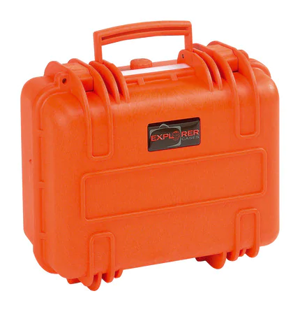 Explorer 3317  Waterproof Case - Orange Front
