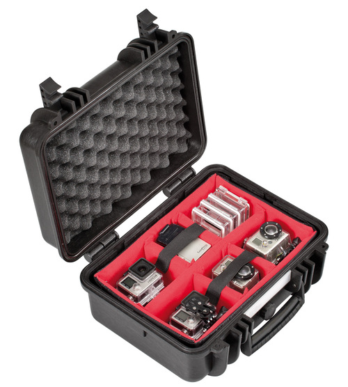 Explorer 3317.BPH Action Camera Case - Open with Dividers and Lid Foam