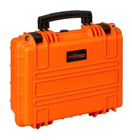 Explorer 3317W Waterproof Case - Orange Front