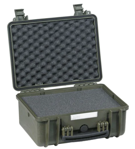 Explorer Waterproof 3818 Case - Olive Green with Foam