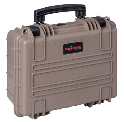 Explorer 3818Hl Waterproof Case - Desert Tan Front