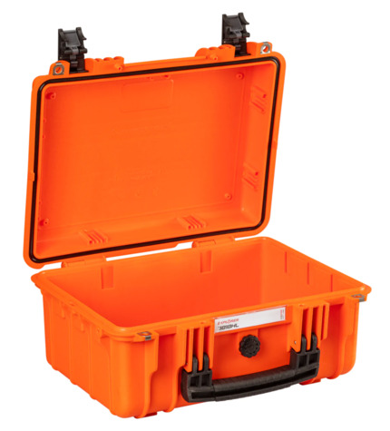 Explorer 3818Hl Waterproof Case - Orange Empty