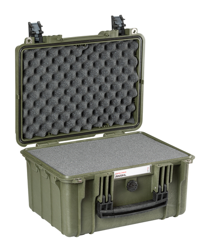 Explorer 3823HL Waterproof Case - Olive Green Front