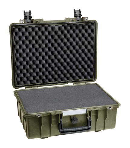 Explorer 4216HL Waterproof Case - Olive Green with Foam