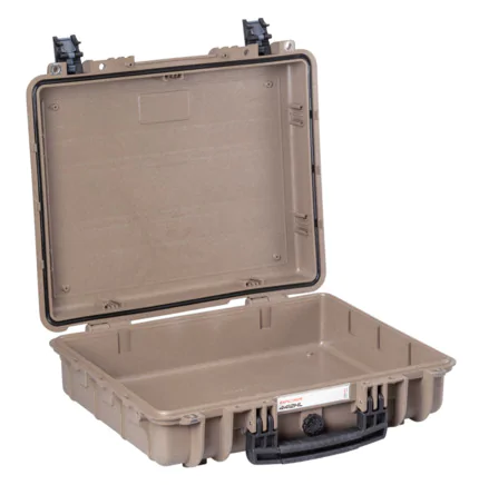 Explorer 4412HL Waterproof Case - Desert Tan Empty