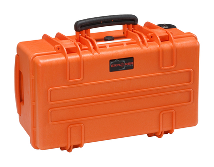 Explorer 5122 Waterproof Case With Wheels - Orange