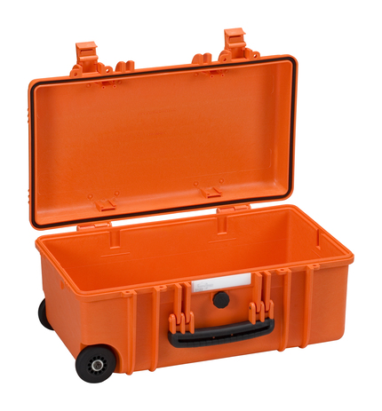 Explorer 5122 Waterproof Case With Wheels - Orange Empty
