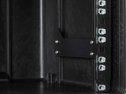 Explorer 5140 6U Rack Waterproof Case - Interior Rack 