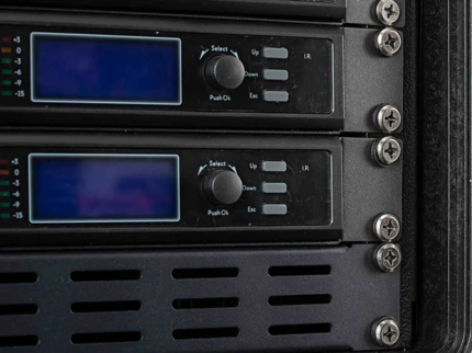 Explorer 5140 6U Rack Waterproof Case - Rack with Equipment