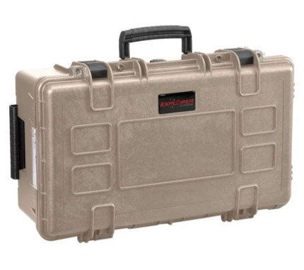 Explorer 5218HL Waterproof Case - Desert Tan Front